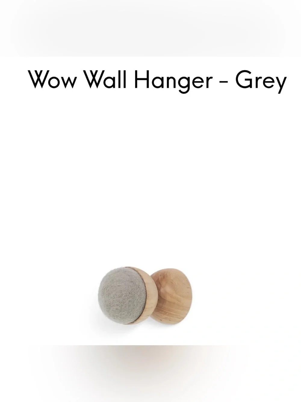Wall Hangar - Unique Swedish made wool and birch!